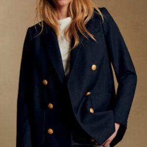 Sezane navy michele blazer size 34/2